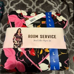 Room Service Floral Pajama Set